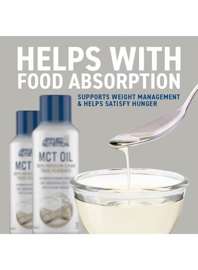 Applied Nutrition MCT Oil – 490 ml – Keto, Paleo & Low‑Carb Energy Source