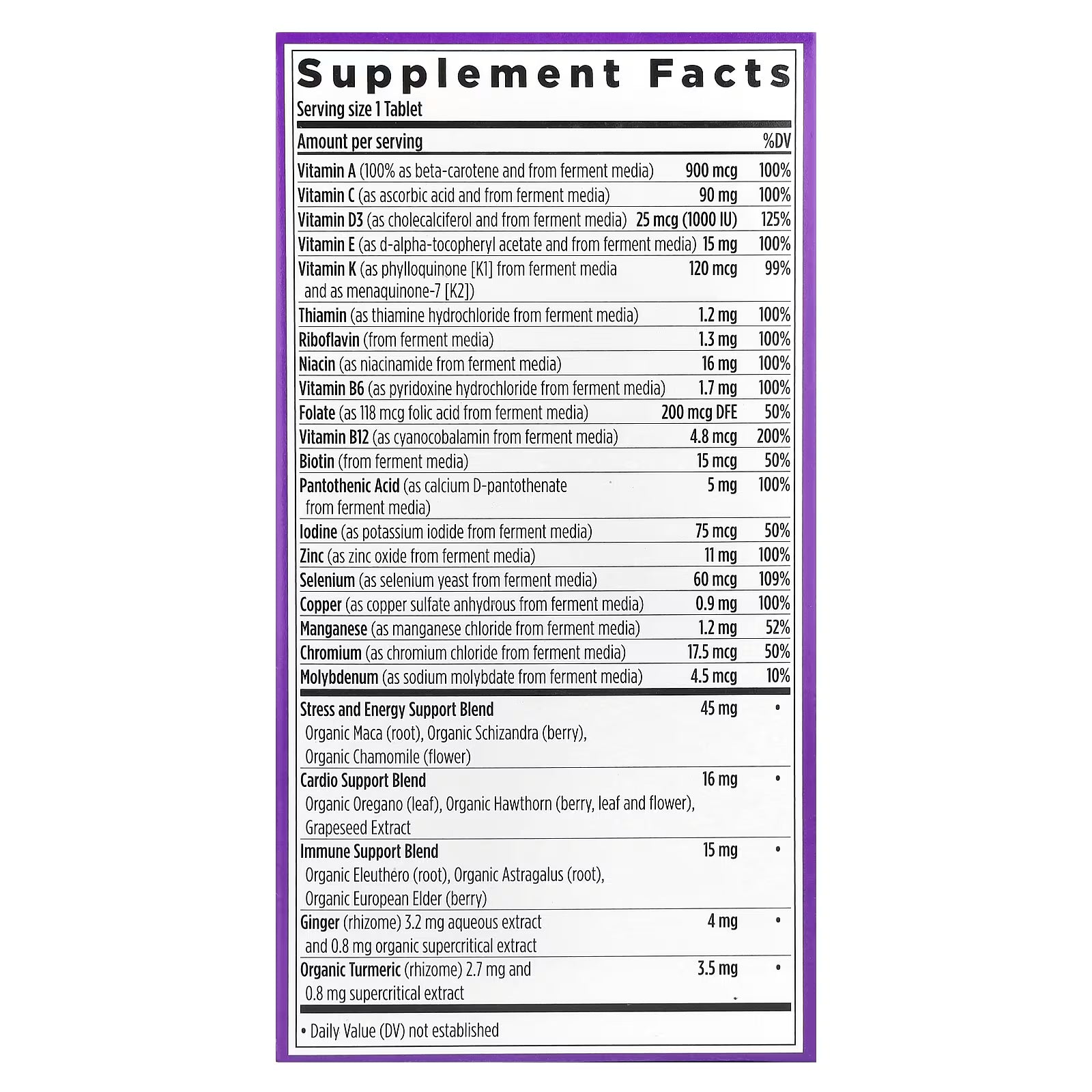New Chapter Every Man’s One Daily Multivitamin | 30 Tablets - END Nutrition