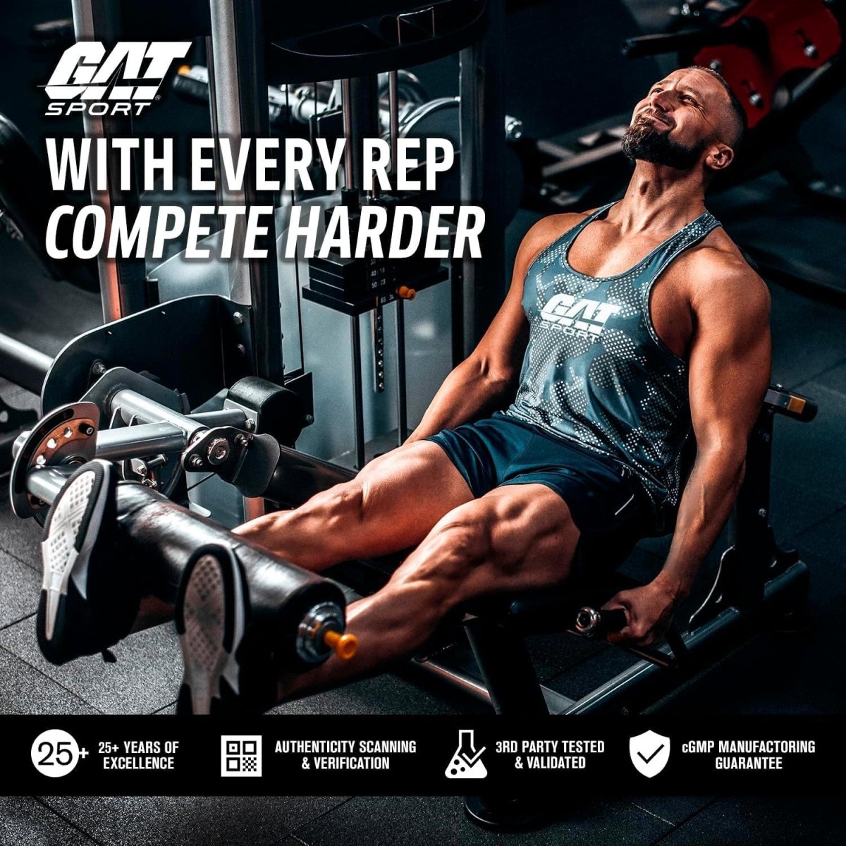 GAT Nitraflex Sport Pre Workout Powder Grape Cotton Candy 20 Servings Energy Strength Focus Hydration - END Nutrition