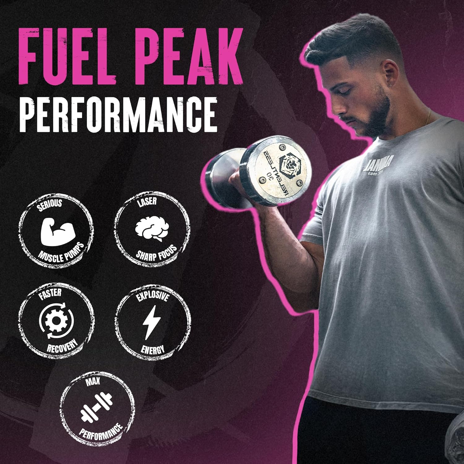 Universal Nutrition Animal Pump – Pre‑Workout Dragon Berry Powder – 440 g