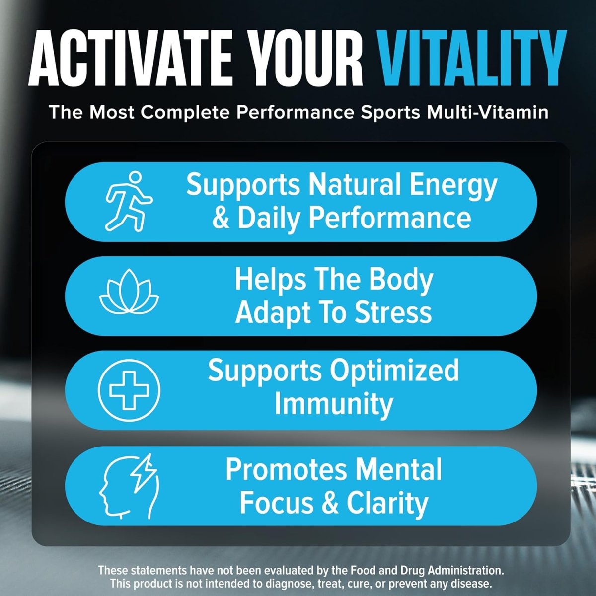 Nutrex Vitadapt – 90 Capsules – Advanced Multivitamin Adaptogen Complex – Energy, Stress Support & Recovery - END General Trading