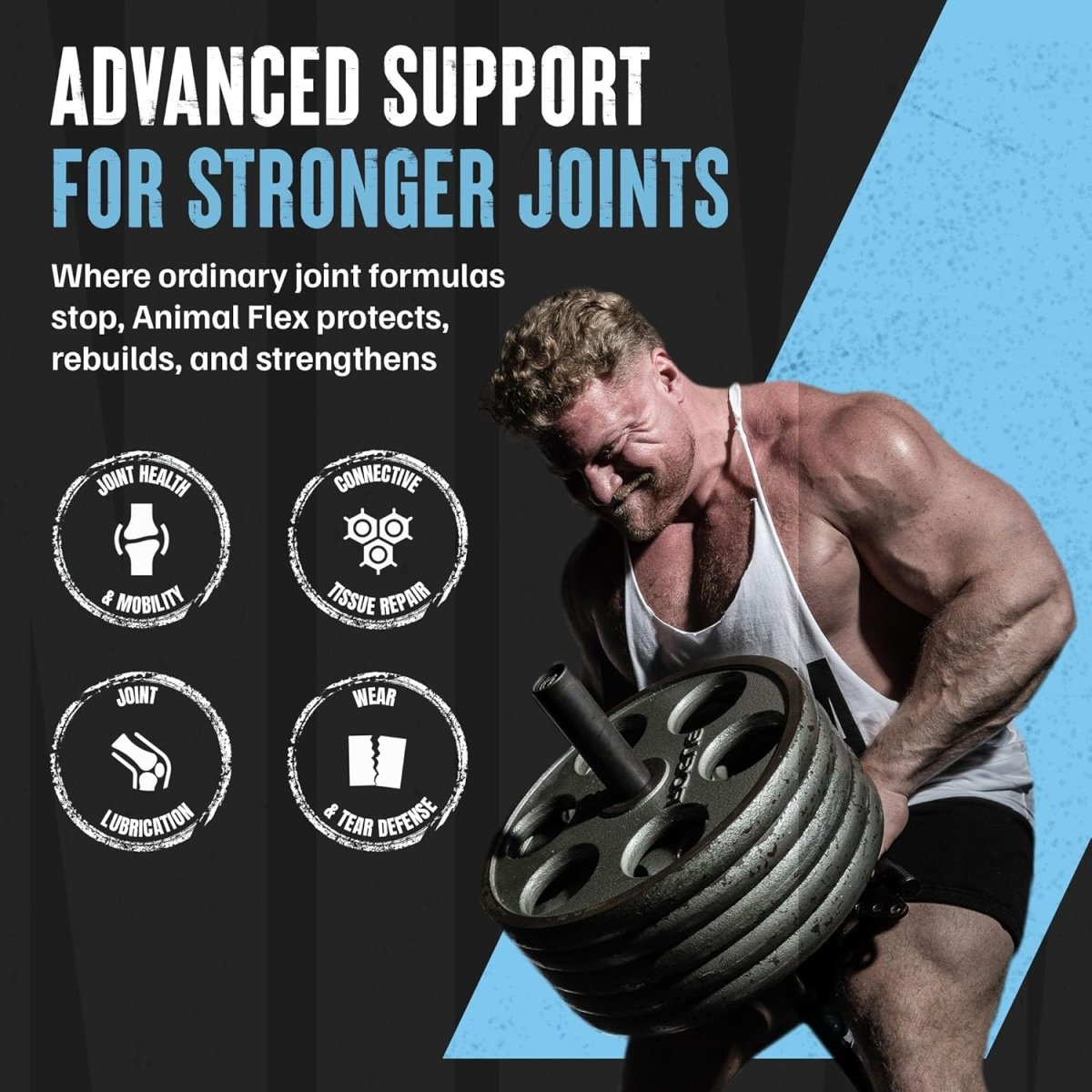 Animal Flex Powder – Joint Support Supplement – Turmeric, Glucosamine, Chondroitin, MSM, Collagen & Boswellia – Cherry Flavor – 30 Scoops - END General Trading