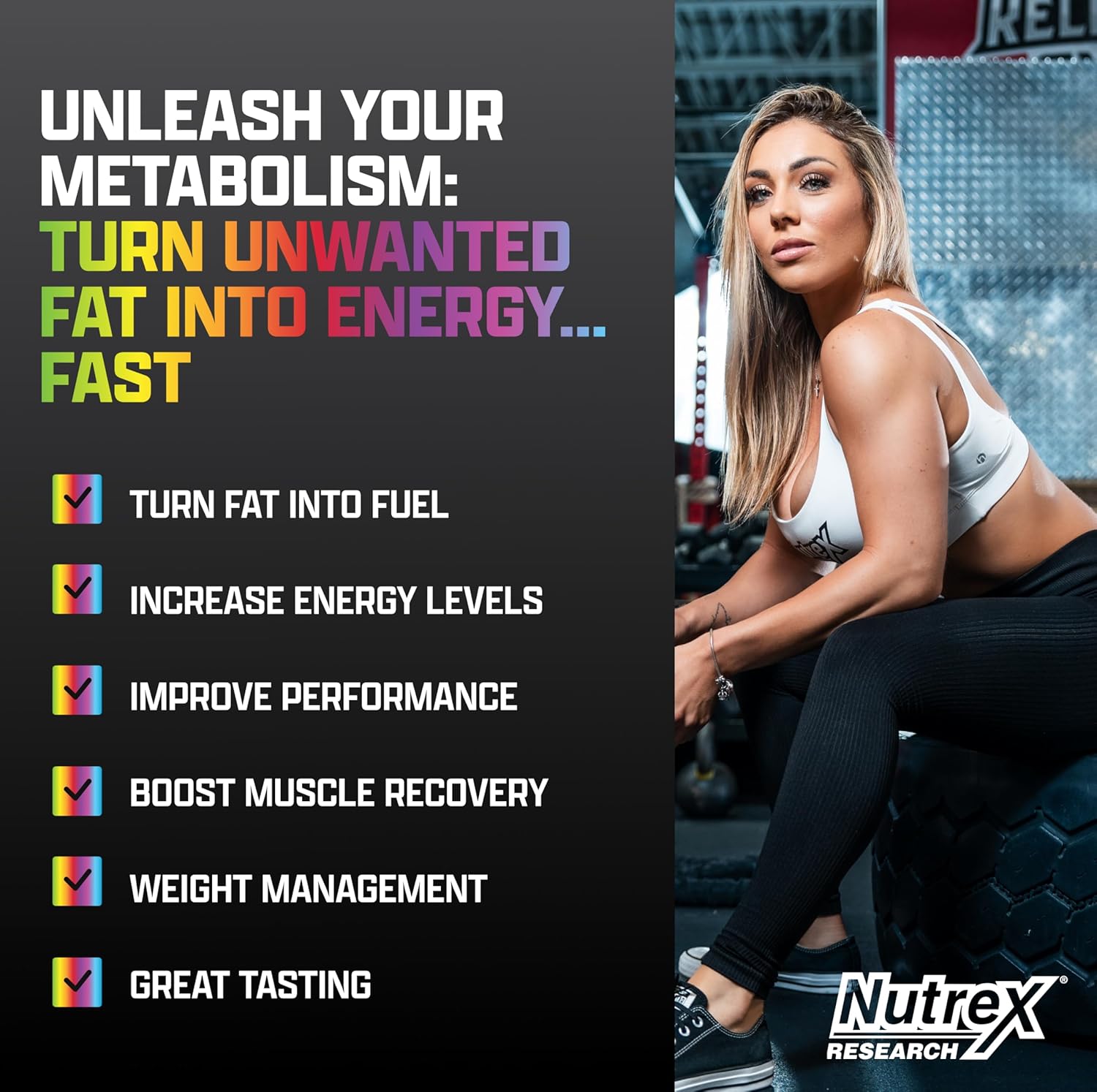 Nutrex Liquid L‑Carnitine 3000 – Sour Gummy Worms – 31 Servings - Muscle Recovery,Metabolism, Energy & Endurance Support