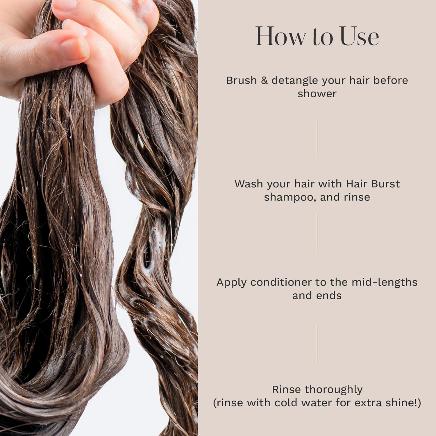 Hairburst Hair Growth Conditioner for Women | 350 ml  Reduces Hair Loss & Strengthens Growth