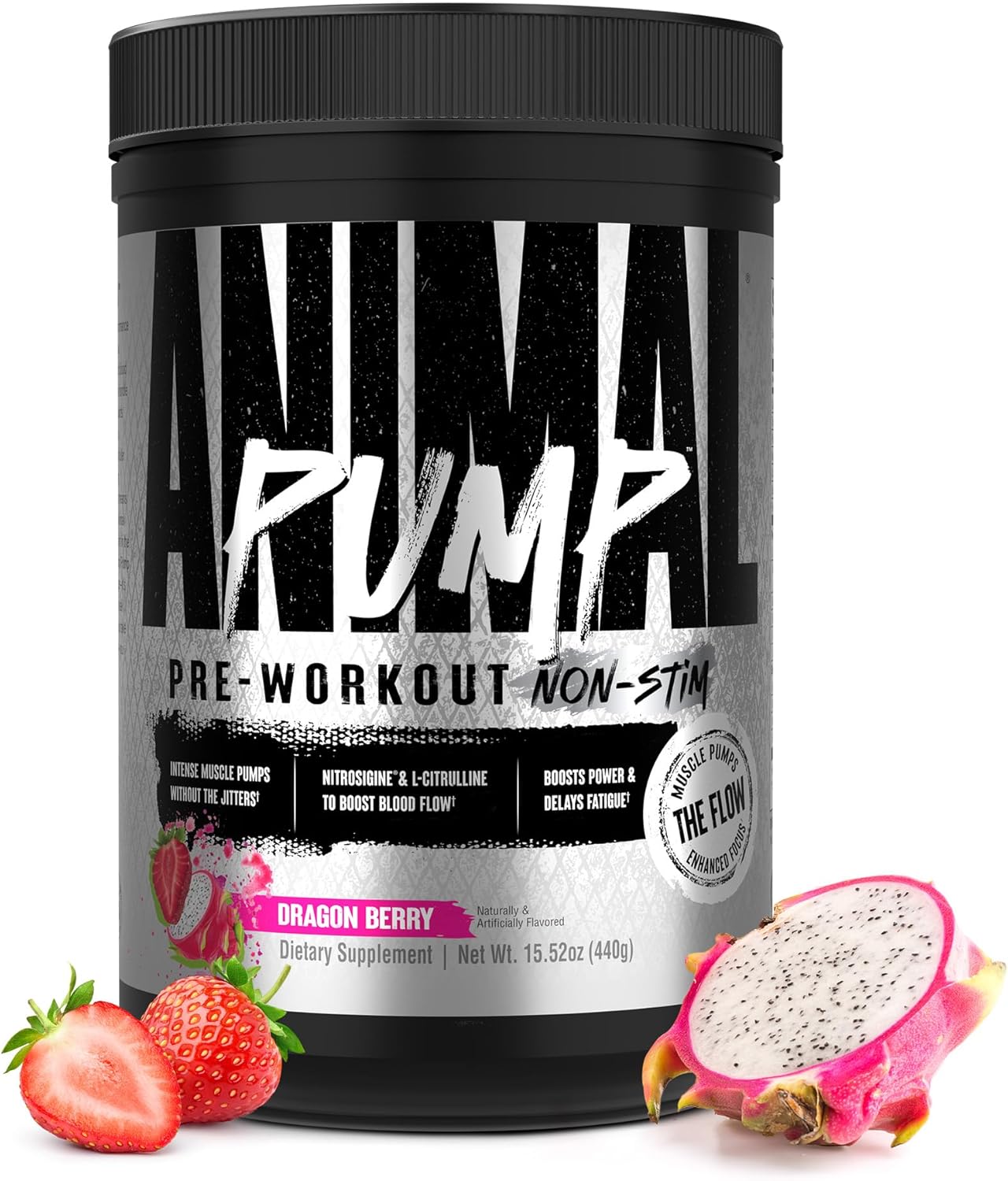 Universal Nutrition Animal Pump – Pre‑Workout Dragon Berry Powder – 440 g