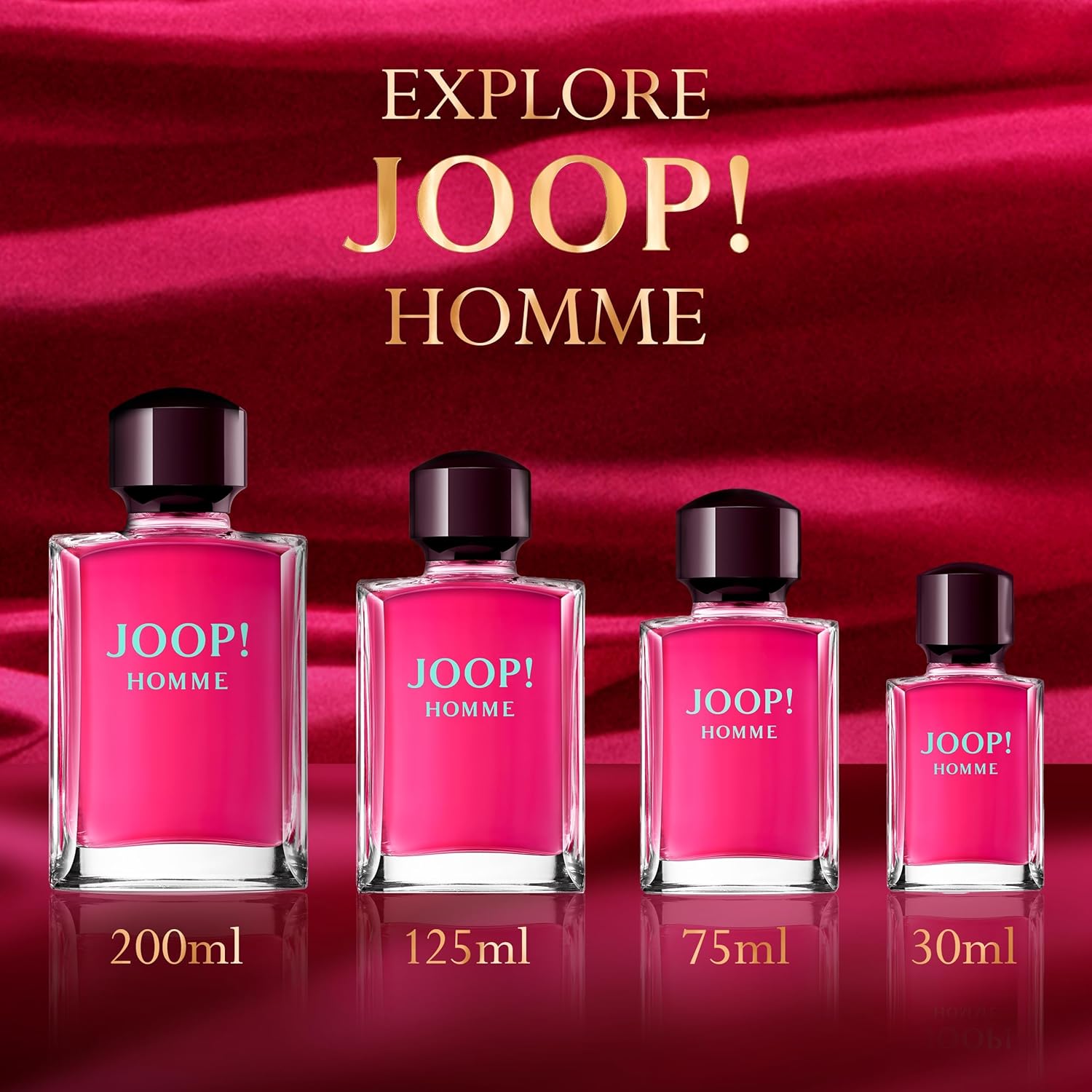 JOOP Homme Eau de Toilette – Bold Oriental Fragrance – 125ml