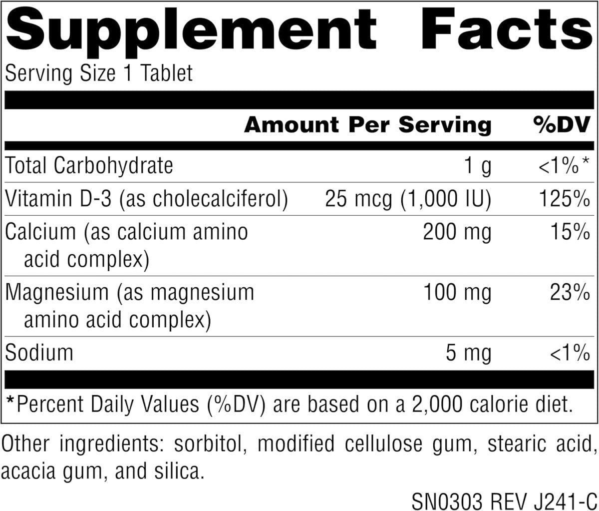Source Naturals Calcium & Magnesium – 300 mg – 100 Tablets – Bone & Muscle Support with Vitamin D‑3 - END Nutrition