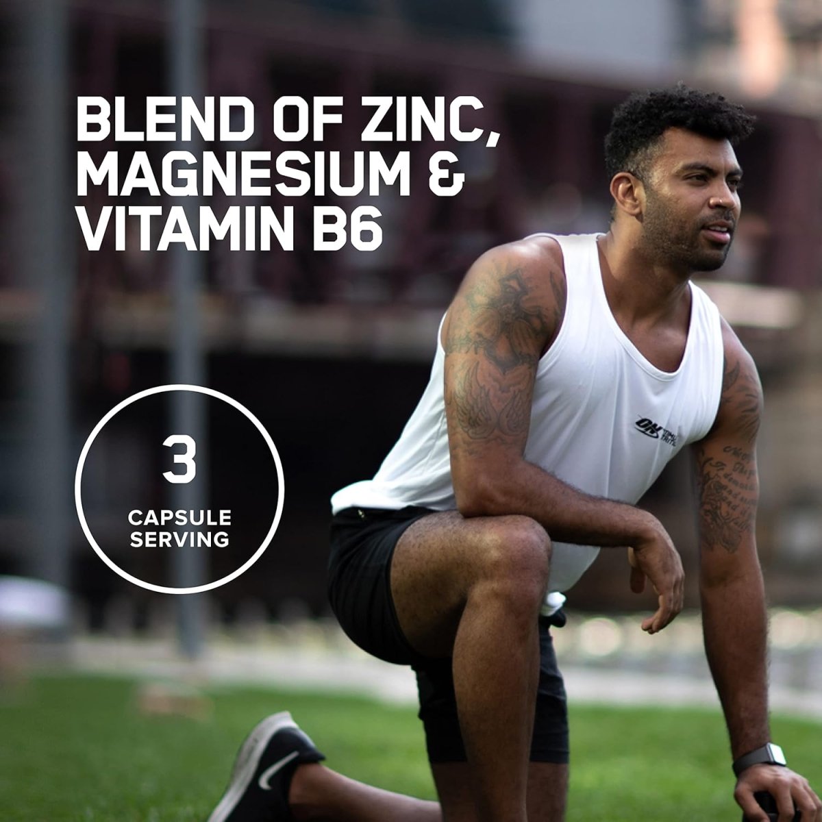 Optimum Nutrition ZMA Supplement| Zinc Magnesium Aspartate | Unflavored | Recovery & Sleep 90 Caps - Endnutrition.com