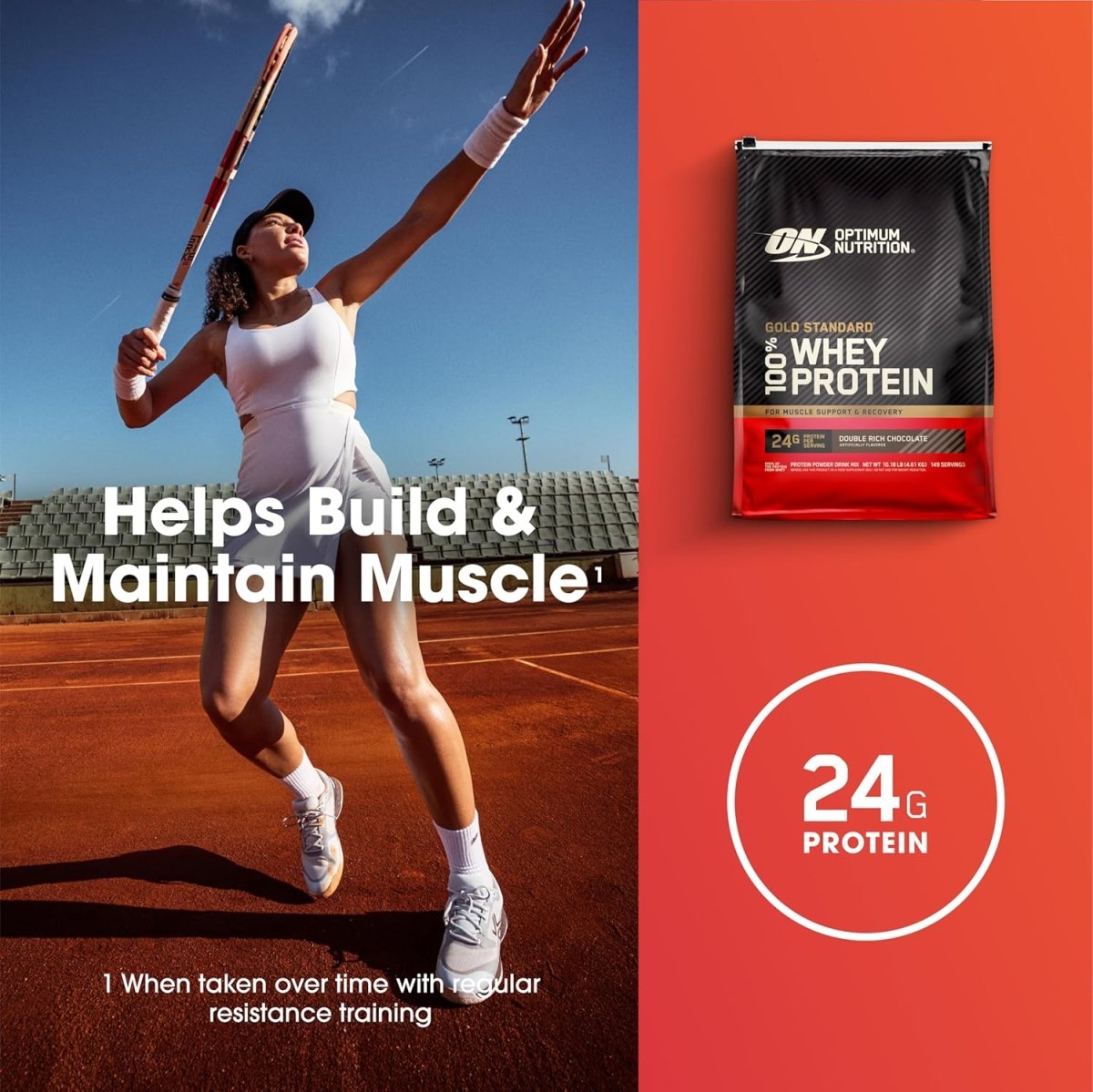 Optimum Nutrition Gold Standard Whey Protein Double Rich Chocolate | Lean Muscle & Recovery - Endnutrition.com