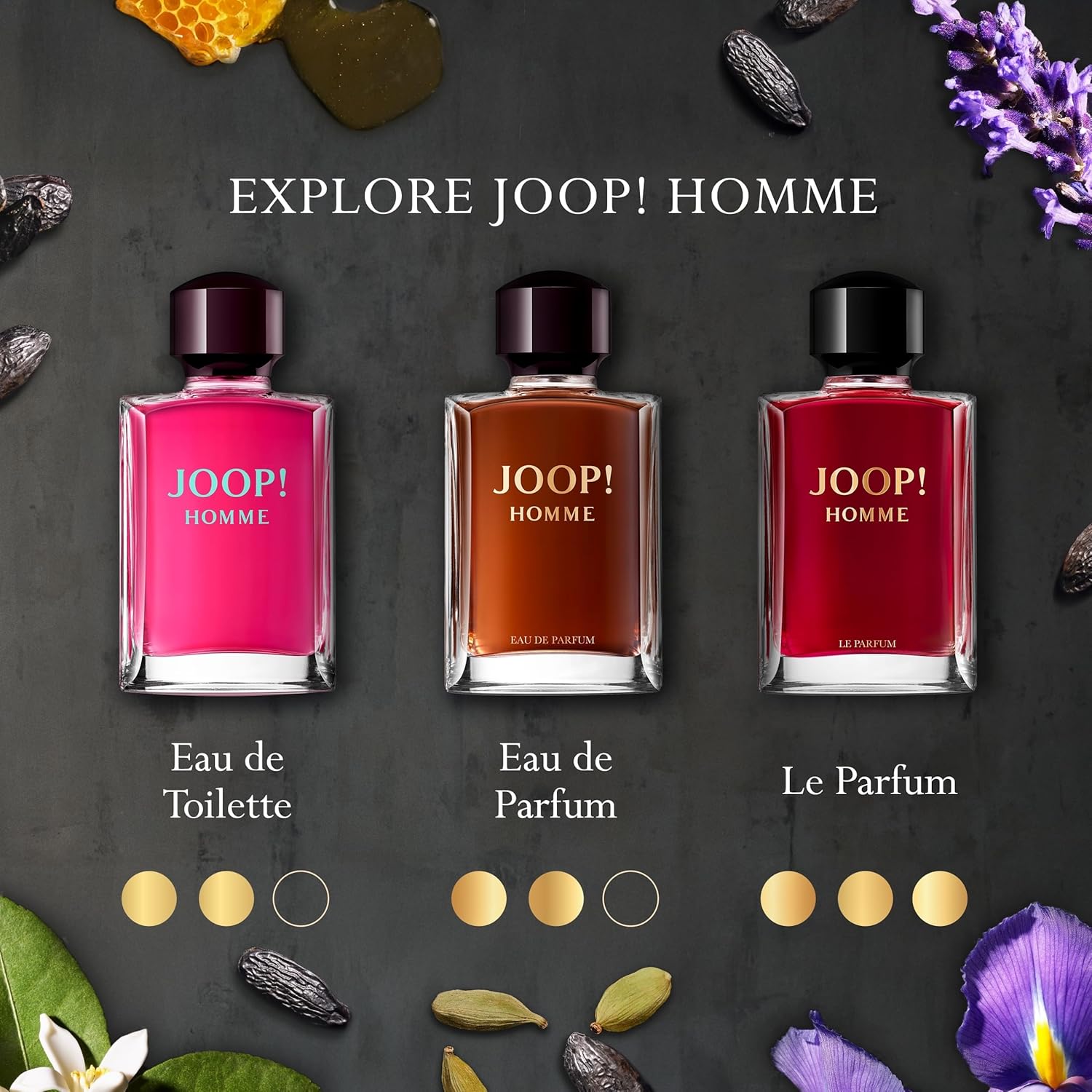 JOOP Homme Eau de Toilette – Bold Oriental Fragrance – 125ml