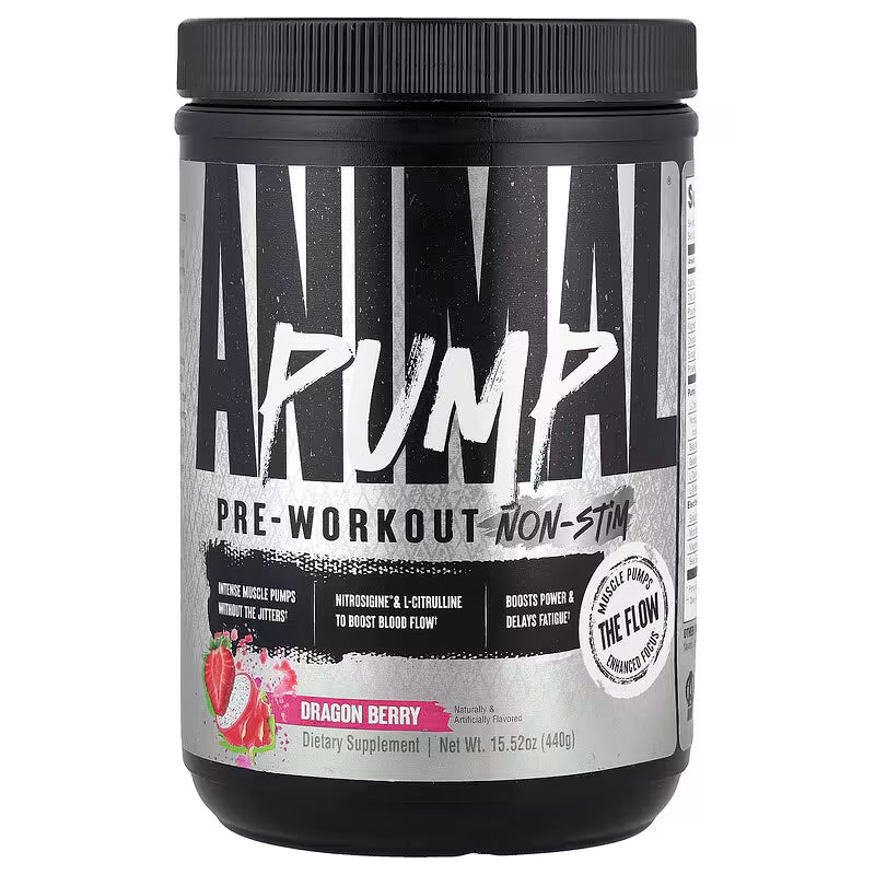 Universal Nutrition Animal Pump – Pre‑Workout Dragon Berry Powder – 440 g