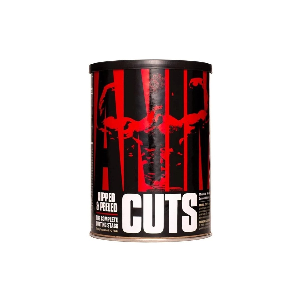 Universal Nutrition Animal Cuts Ripped & Peeled – Thermogenic Fat Burner, Water Shedding, Focus & Appetite Control – 42 Packs - endnutrition.com