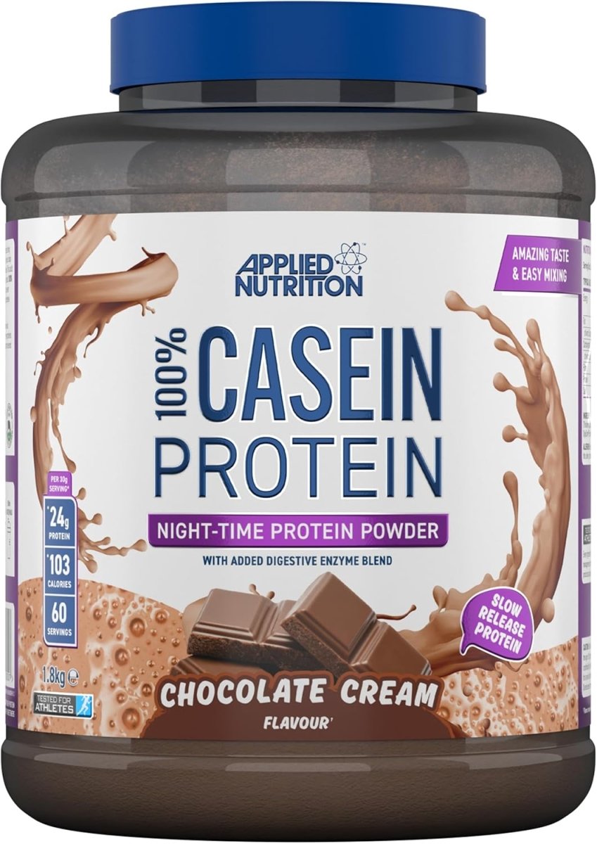 Applied Nutrition 100% Casein Protein Powder | Chocolate Cream flavor| Muscle Growth 1.8kg - END Nutrition