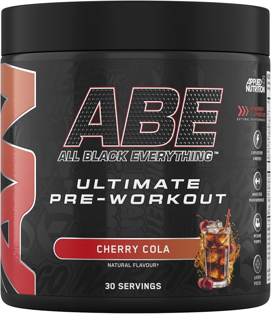 Applied Nutrition ABE Ultimate Pre-Workout | Cherry Cola Flavour | 30 Servings