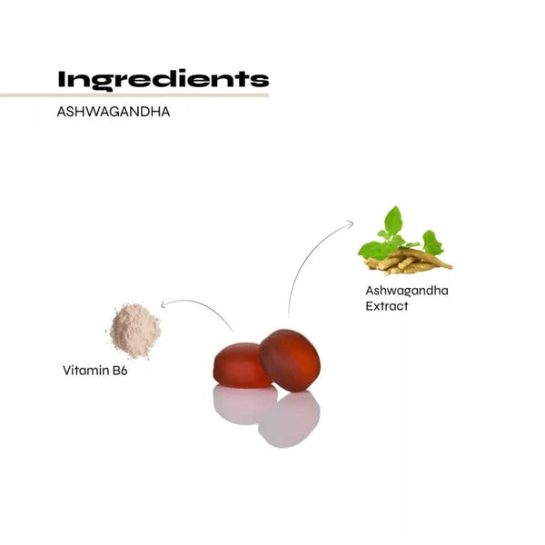 Ashwagandha Apple Vegan Gummy Supplement 