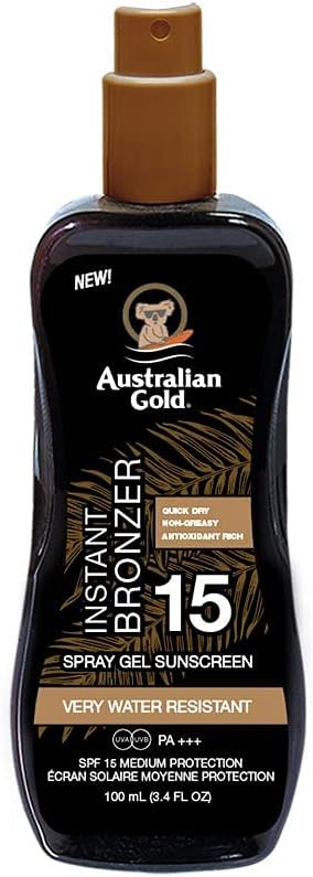 Australian Gold Instant Sunscreen Spray SPF 15 | 100 ml