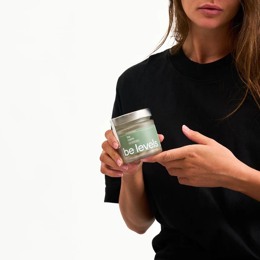 Be Levels Be Calm – Stress Relief & Relaxation – Vegan Adaptogen Formula with Ashwagandha, Rhodiola, L‑Theanine, Magnesium & Vitamin B6 - END Nutrition