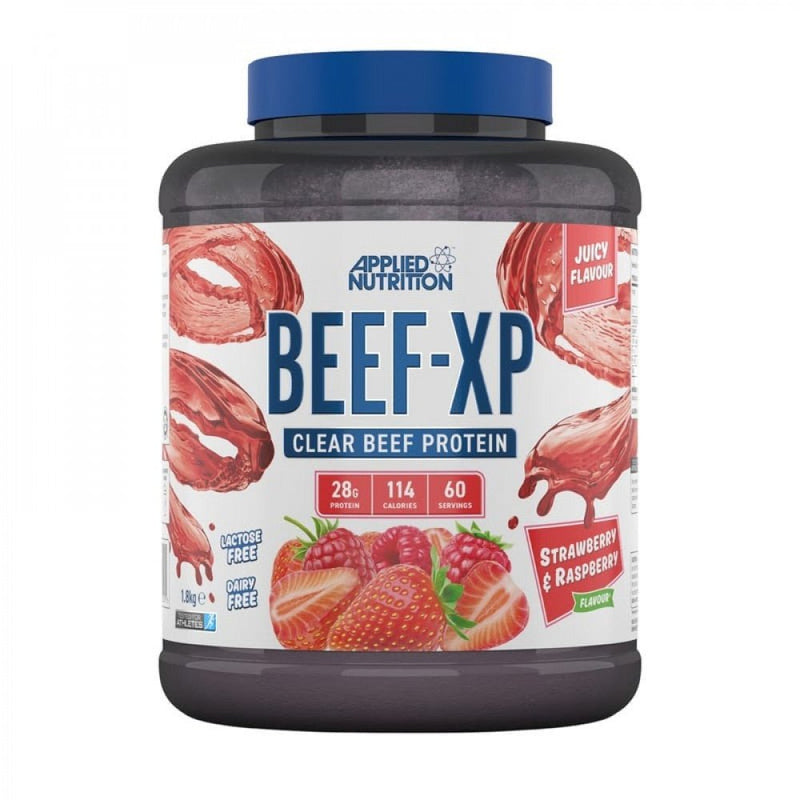 BEEF-XP CLEAR ISO Strawberry & Raspberry 1.8kg | Applied Nutrition ...