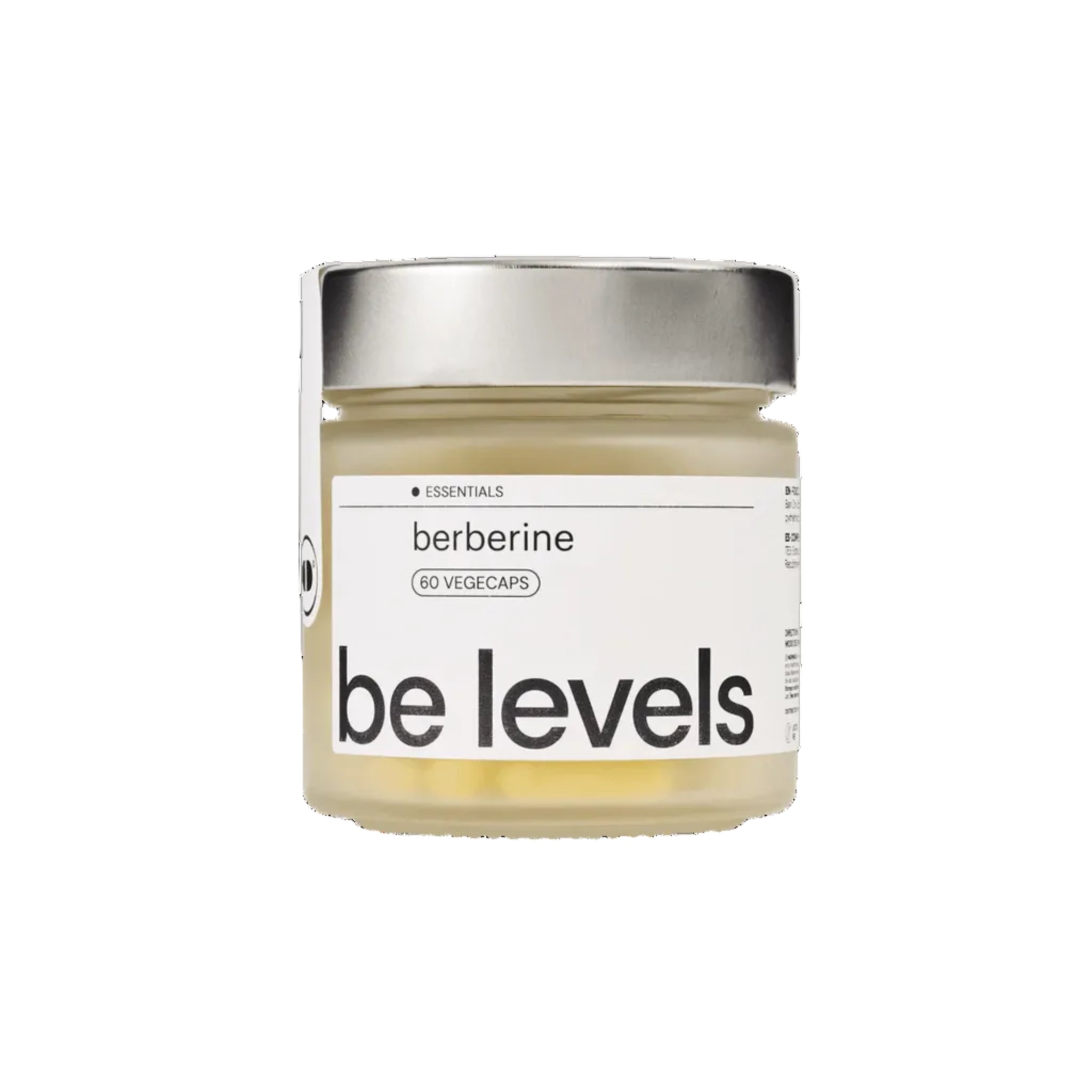 Be Levels Berberine 60 vegetable capsules bottle – END Nutrition UAE
