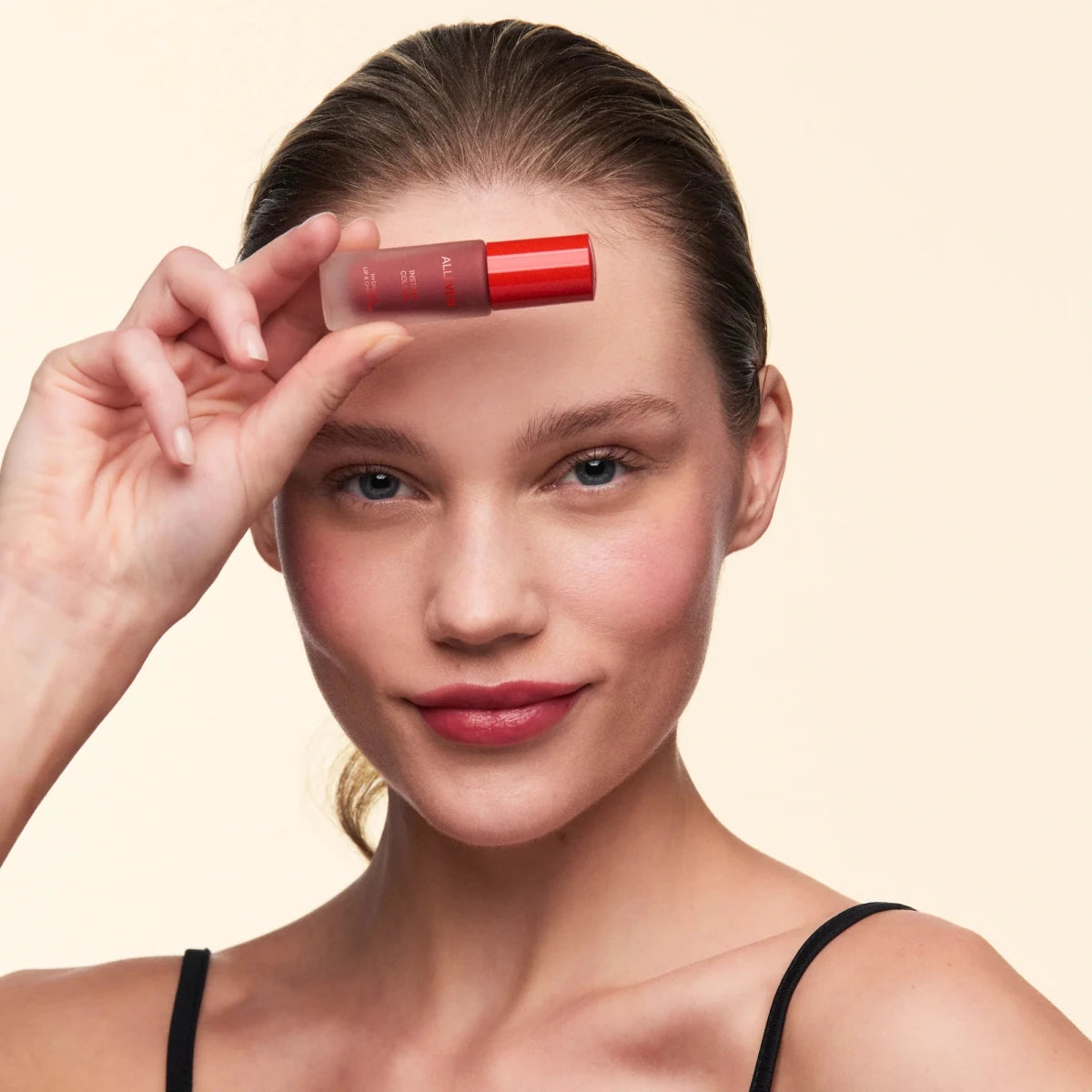 ALLEVEN Instant Colour Lip & Cheek Tint – Cherry (5ml) - END Nutrition