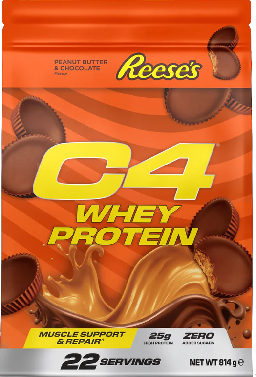 Cellucor Reese’s C4 Whey Protein Peanut Butter & Chocolate | Support Muscle & Recovery