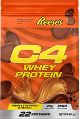 Cellucor Reese’s C4 Whey Protein Peanut Butter & Chocolate - 814 g | Support Muscle & Recovery