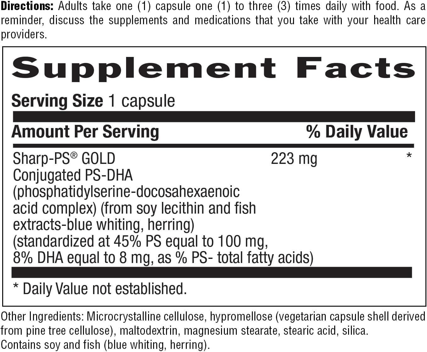 Country Life Sharp Thought 30 Capsules | Memory & Cognitive Support - END Nutrition
