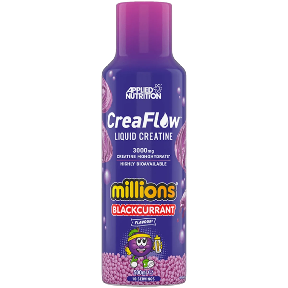 Applied Nutrition Creaflow Liquid Creatine Blackcurrant 500ml - Endnutrition.com