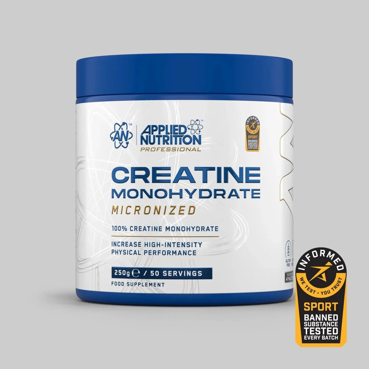 Applied Nutrition Creatine Monohydrate Micronized 250G | Pure Muscle Power - END Nutrition
