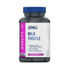 Applied Nutrition Milk Thistle – 90 Tablets (90 Servings) –Liver Health, Detox & Antioxidant Support