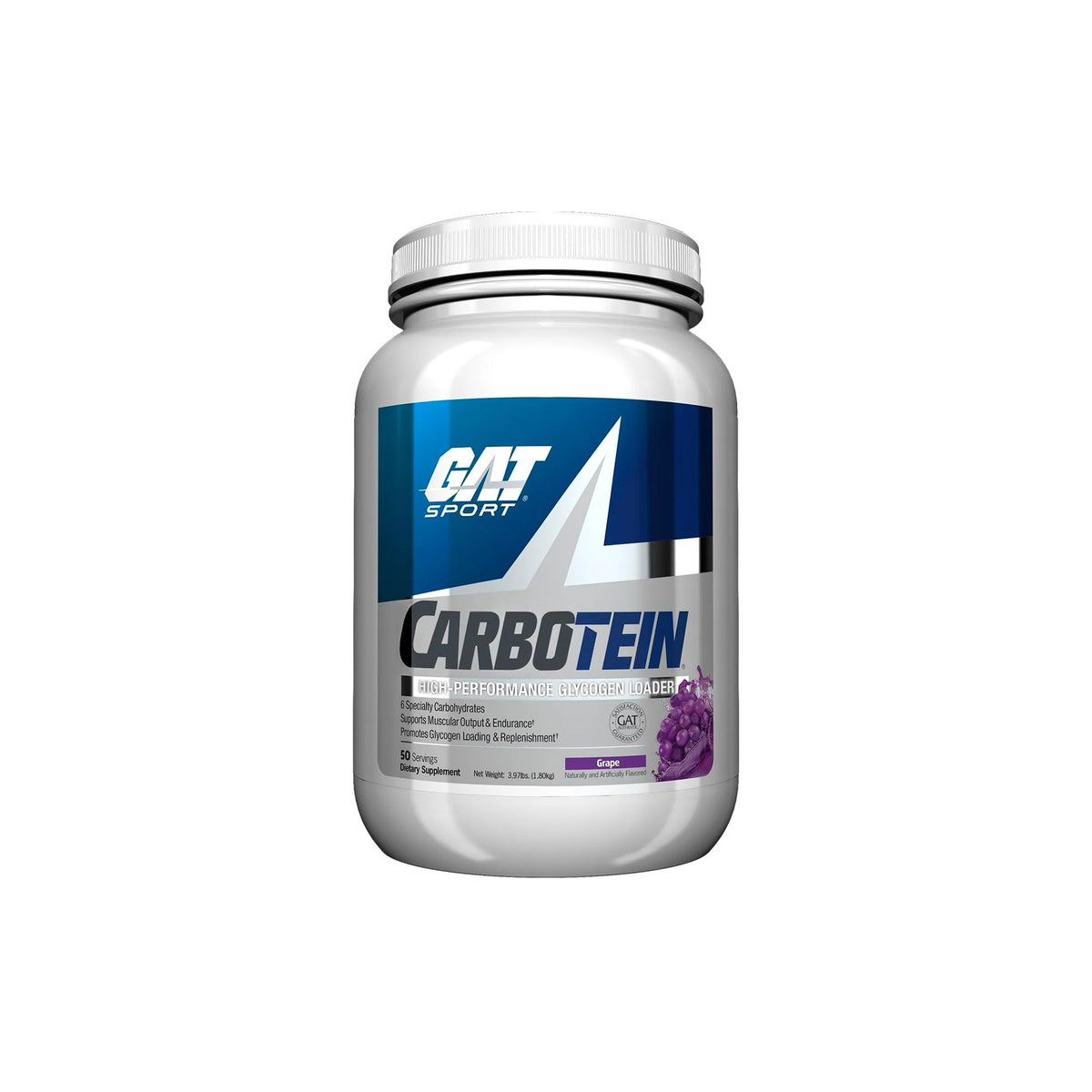 GAT Sport Carbotein Carbohydrate Supplement Grape Glycogen Loader 3.85 lbs - END Nutrition