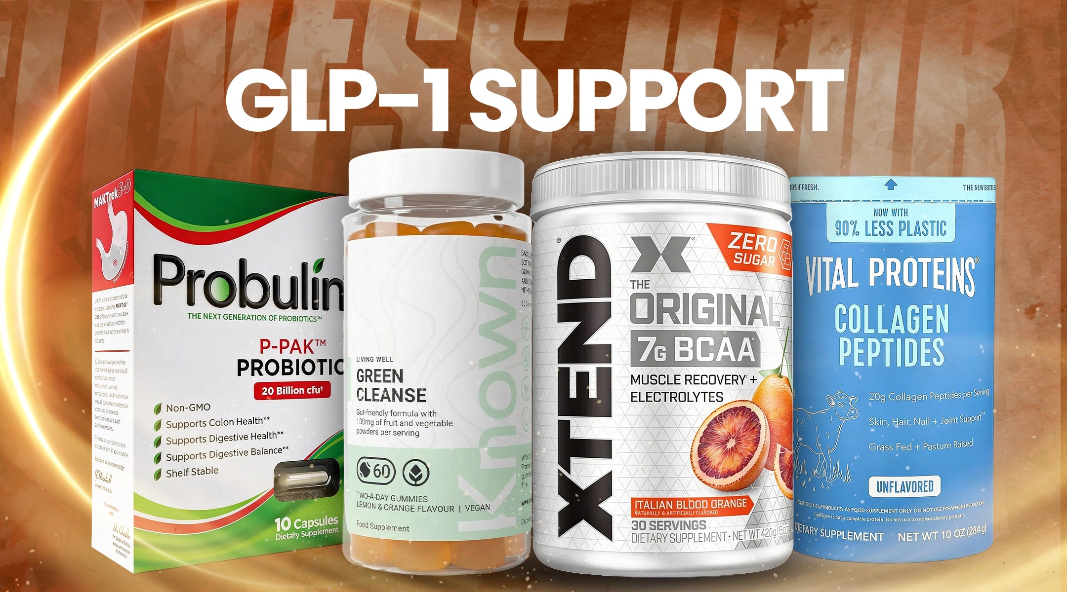 GLP-1 Suppoet products - END Nutrition