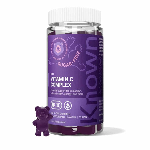  Kids Vitamin C Complex Vegan Gummies Supplements | Known Nutrition | Immune Support