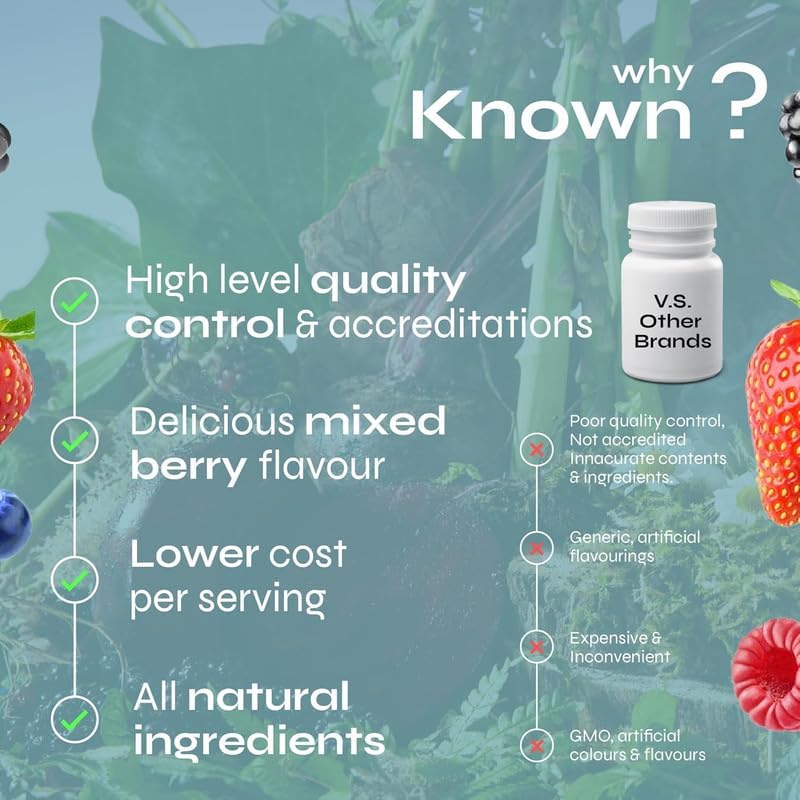 Known Sea Moss Vegan Gummies Supplement | 5000mg Sea Moss - Vitamin C & Iodine - Mineral Rich Superfood