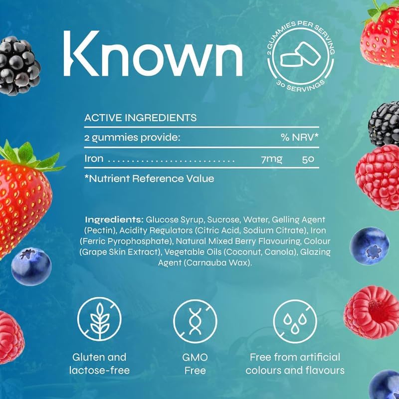 Known Sea Moss Vegan Gummies Supplement | 5000mg Sea Moss - Vitamin C & Iodine - Mineral Rich Superfood