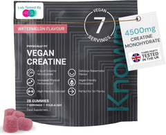 Gomitas veganas de creatina - Sandía | Known Nutrition | Suplemento para la fuerza y la recuperación muscular