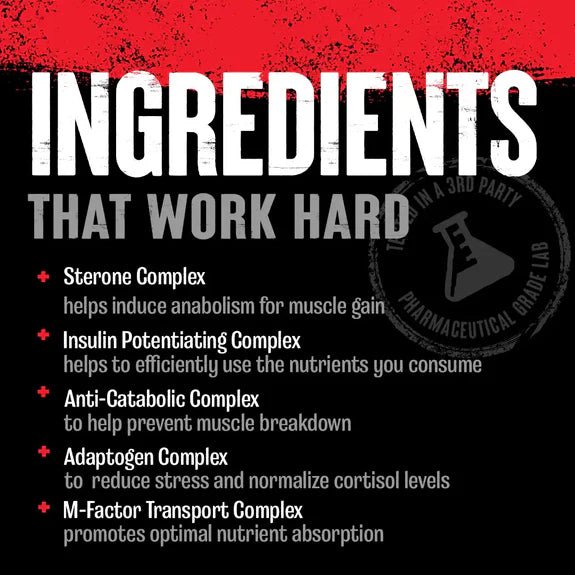Universal Animal M‑Stak – 21 Servings – Nutrient Partitioning & Muscle Growth Support - END Nutrition