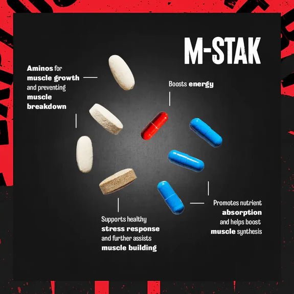 Universal Animal M‑Stak – 21 Servings – Nutrient Partitioning & Muscle Growth Support - END Nutrition