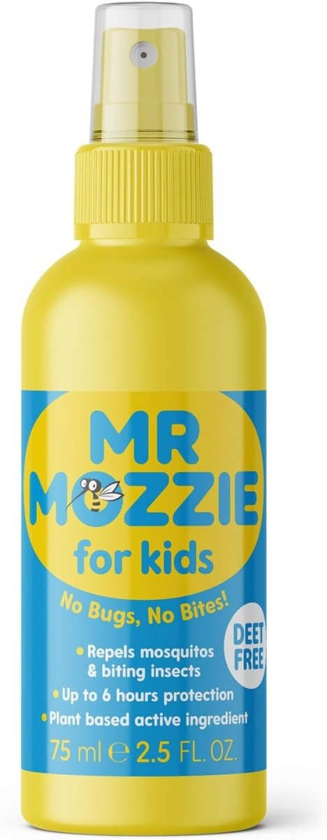 Mr Mozzie for Kids Mosquito & Biting Insect Repellent | 75 ml - END Nutrition