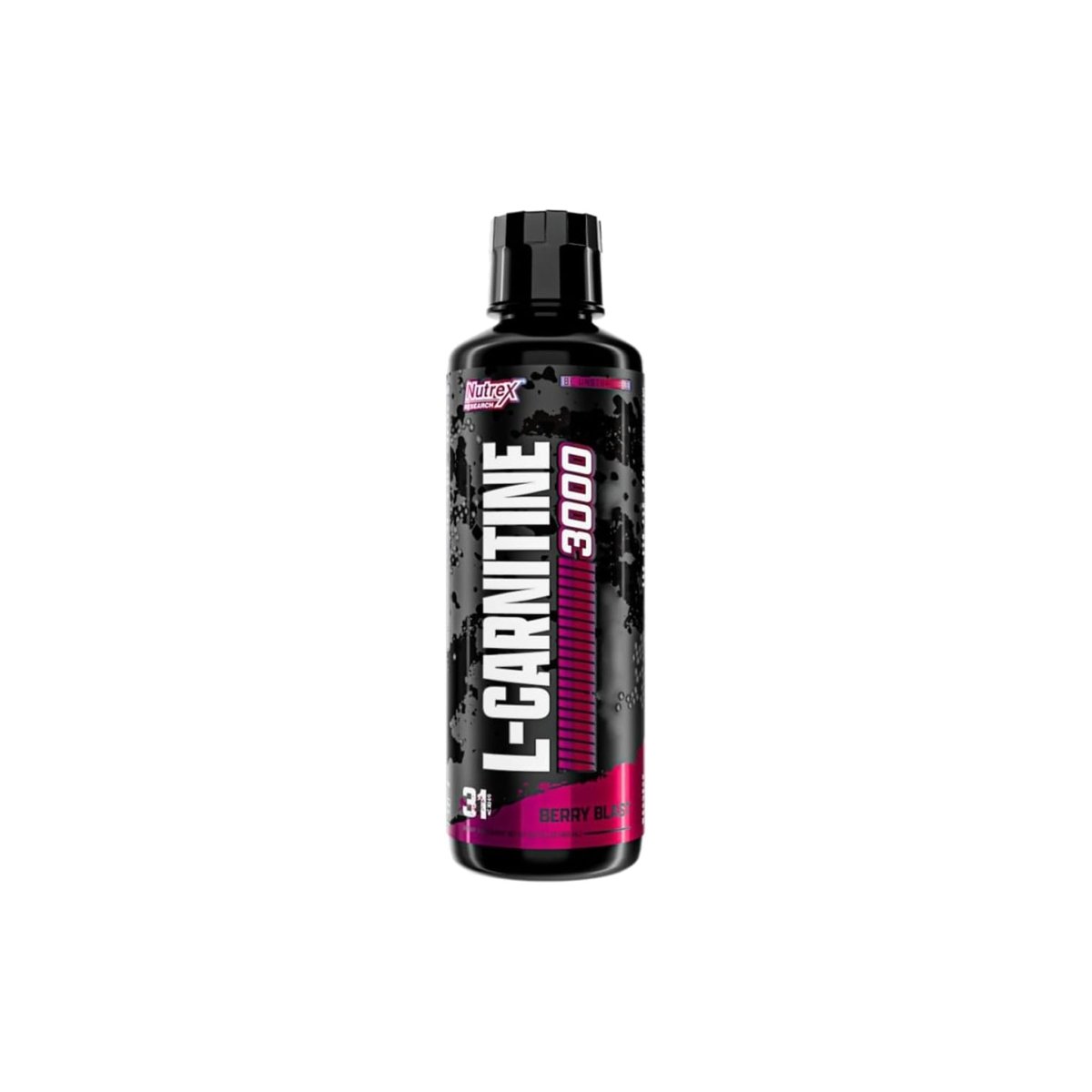 Nutrex Liquid L-Carnitine 3000, Berry Blast, 31 Servings – Metabolism, Energy & Endurance Support - endnutrition.com