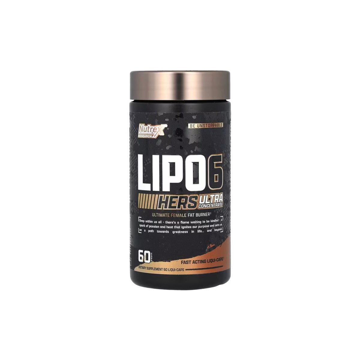 Nutrex Lipo‑6 Black Hers Ultra Concentrate 60 Capsules | Women’s Fat Burner | Weight Loss Support - endnutrition.com