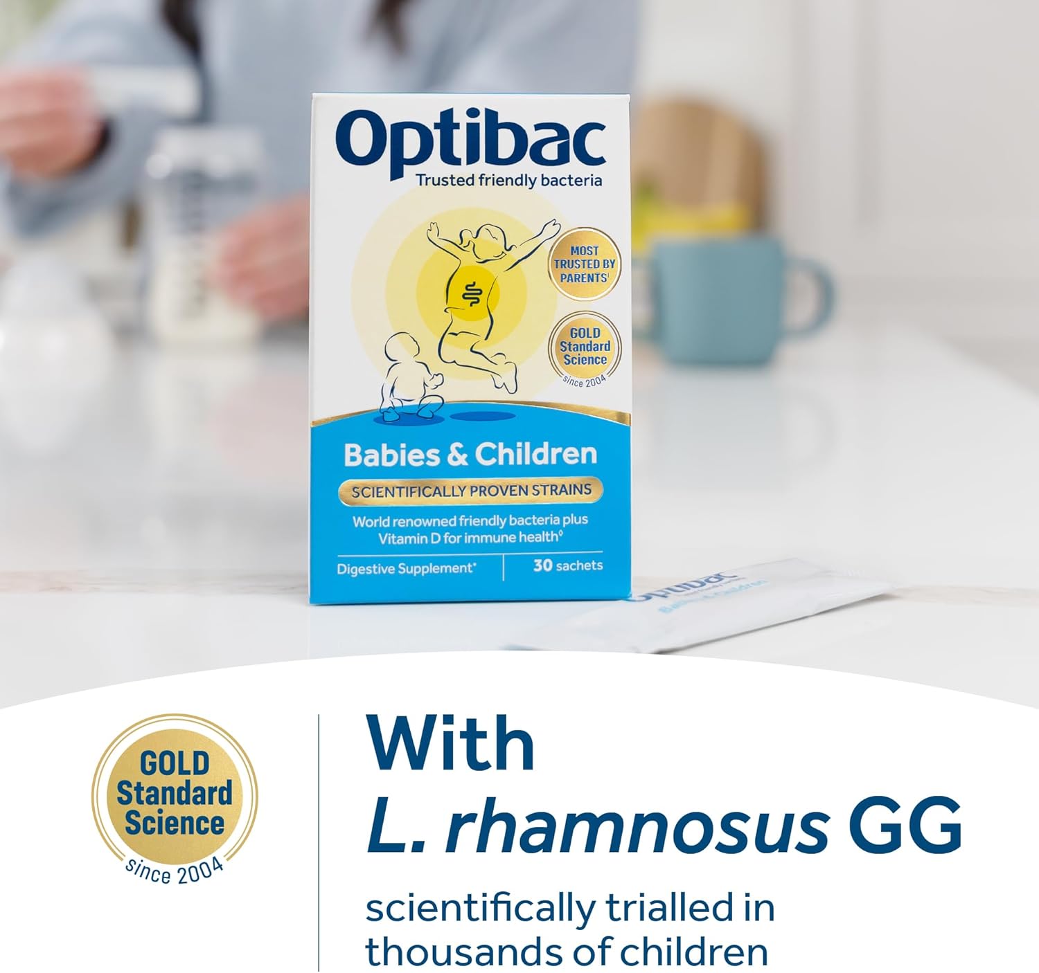OptiBac Probiotics For Babies & Children 30 Capsules | Kids’ Gut & Immune Support
