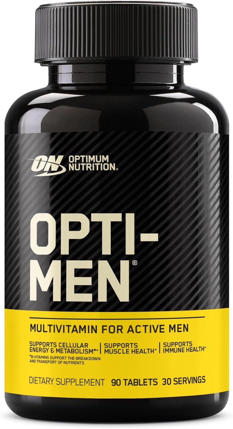 Optimum Nutrition Opti-Men Multivitamin| Men's Daily Vitamin with 75+ Nutrients