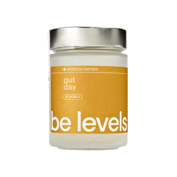 Be Levels Gut Day – Digestive Rescue Supplement with NAC, Turmeric, Ginger, Bromelain, Zinc & Vitamin A – Fast Relief for Bloating & Reflux - END Nutrition