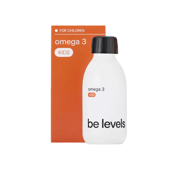 Be Levels Kids Omega 3 – Brain, Vision & Immunity Support – DHA & EPA – Child‑Friendly Formula – 30 Doses - END Nutrition