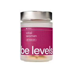 Be Levels Vital Woman – Balance Hormones, Reduce Hot Flushes & PMS,Menopause – 1500mg Myo-Inositol | Maca 300mg , 194mg Berberine & Ashwagandha | Vitamin D 500%, Black Cohosh - Vegan