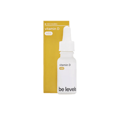 Be Levels Vitamin D Kids – Strong Bones, Immunity & Growth, Calcium Absorption  – 1,000 IU Vitamin D, 500% NRV | Additive-Free Liquid Drops