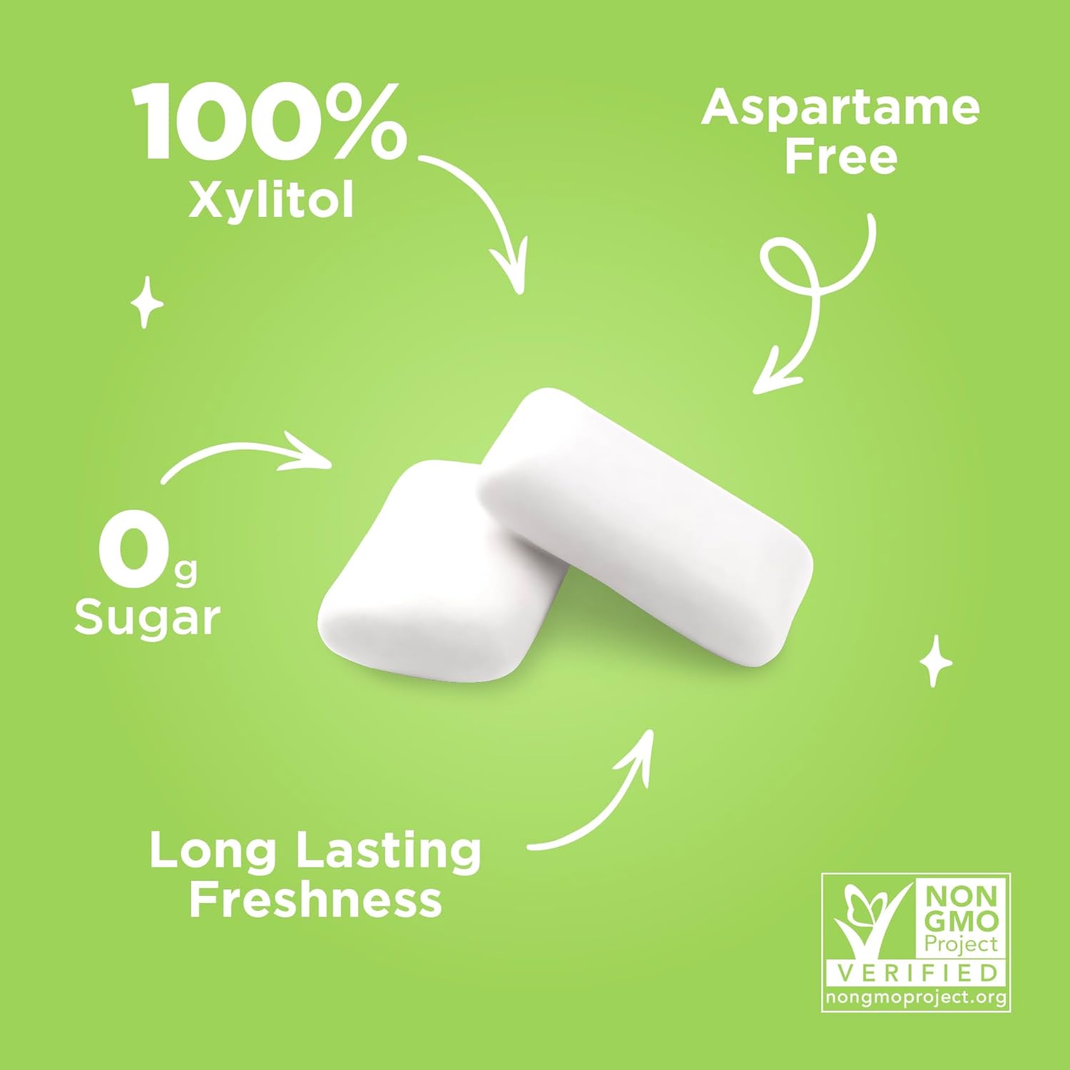 Pur Gum Aspartame Free Coolmint Gum, 9 Pieces | Sugar‑Free,Vegan & Natural - END Nutrition