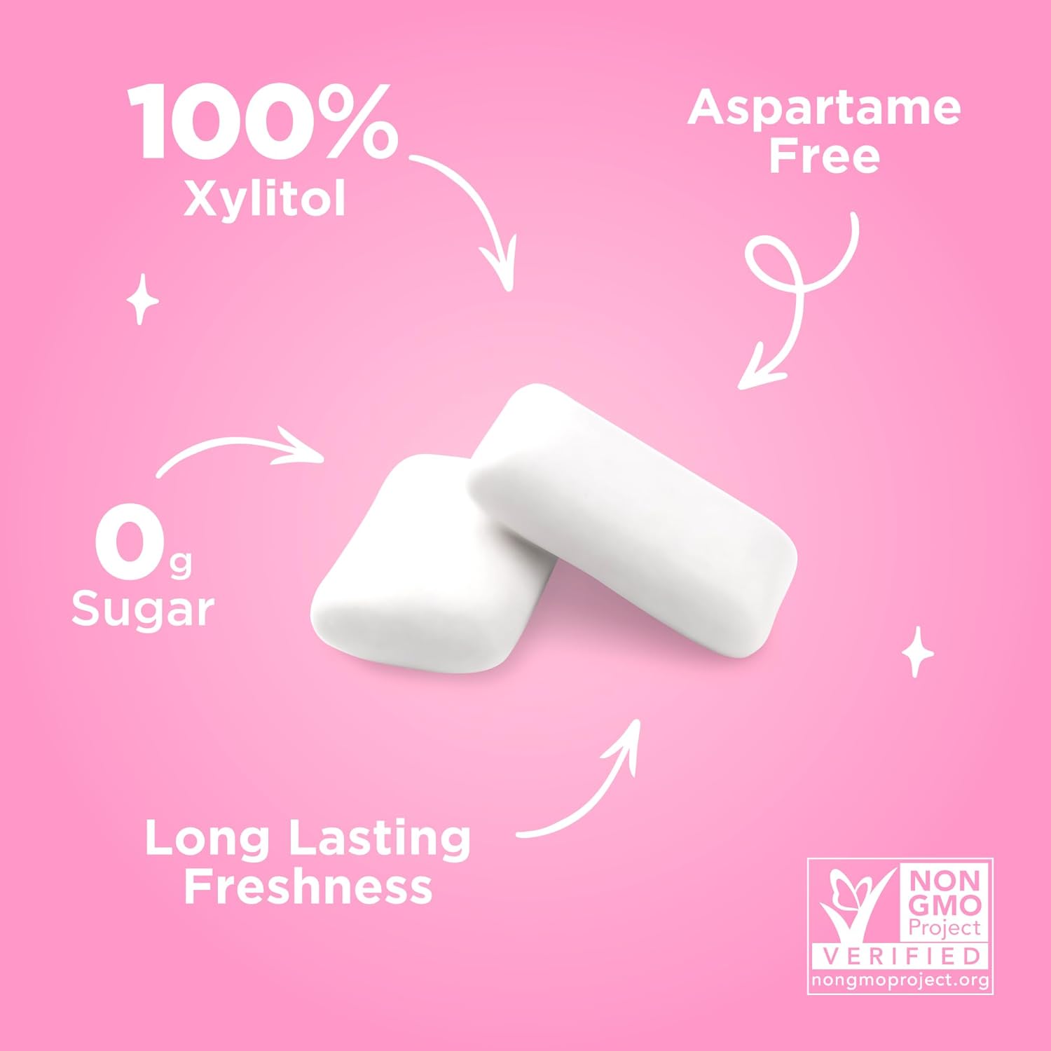 Pur Gum Aspartame Free Bubble Gum 9’s | Natural Bubblegum Flavor | 100%Xylitol - END Nutrition