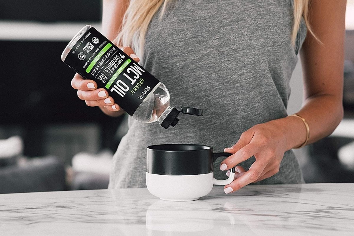 Sports Research Premium MCT Oil – 946 ml – Organic Coconut – Unflavored Keto Energy Source - END Nutrition